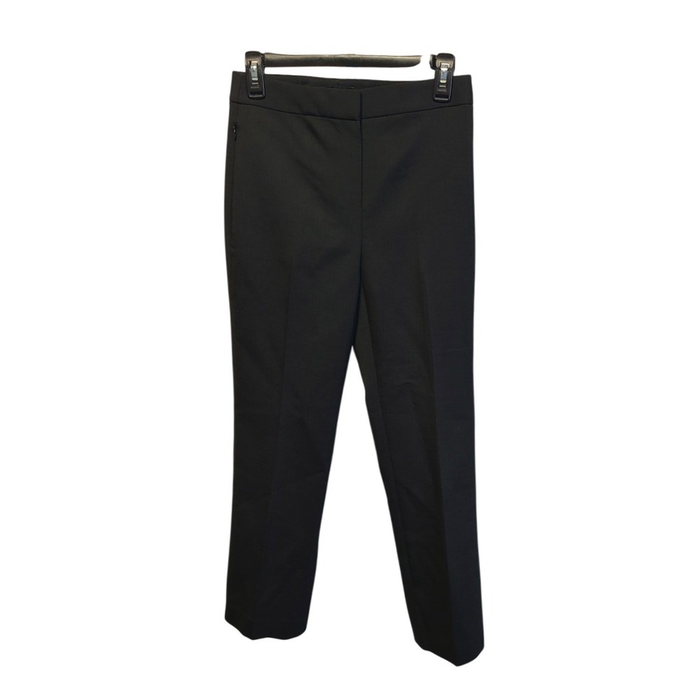 Theory WB‎ Kick Pant Black Tailor Stretch Trousers Size 00 New
